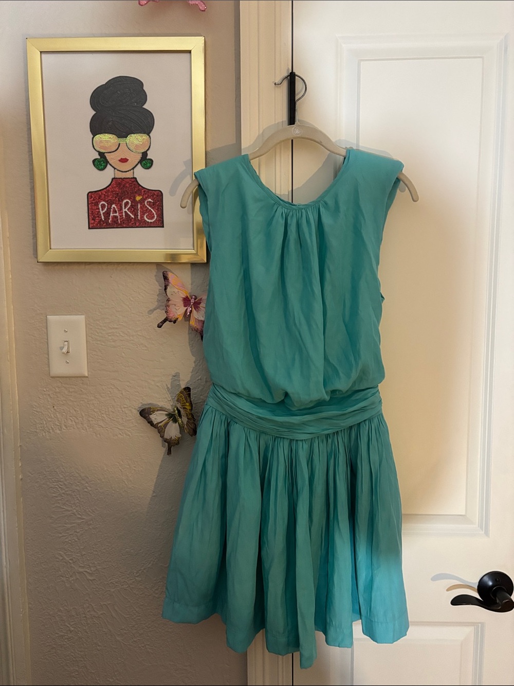 DO+BE - Turquoise Sleeveless Dress